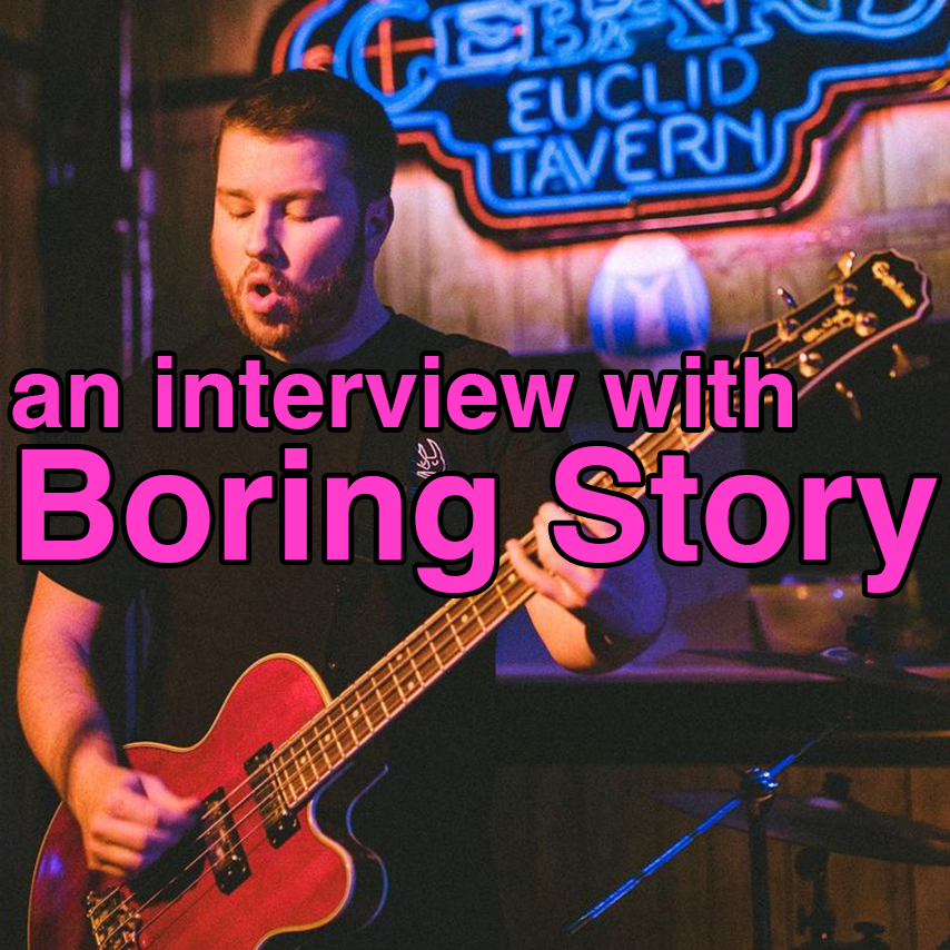 talking to Boring Story's Nick Harley about bass melodies, lyrics docs, and ohio