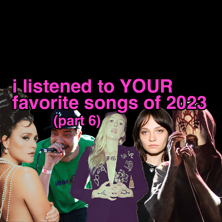 listening to Your Favorite Songs 2023, Part 6