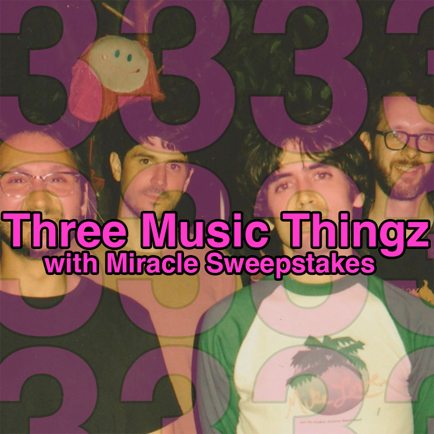 Three Music Thingz with Miracle Sweepstakes
